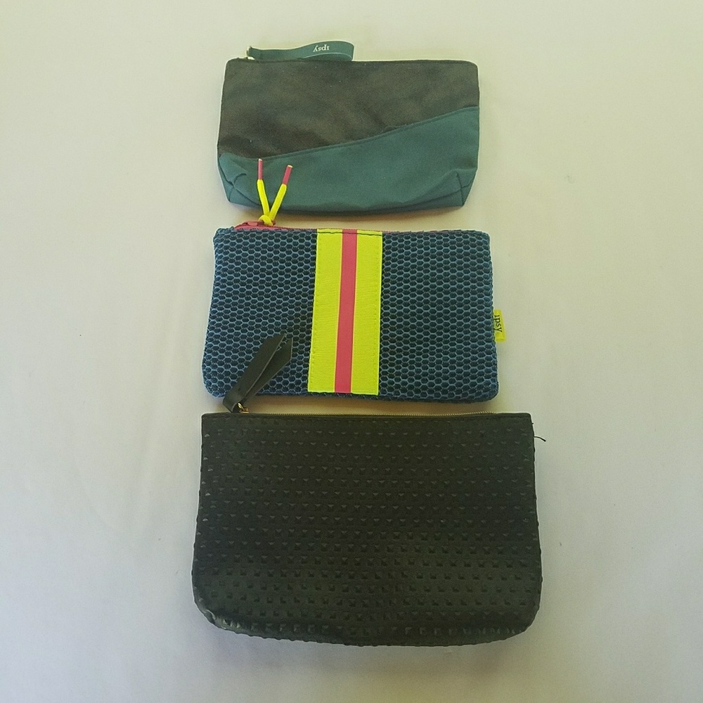 Ipsy  makeup and cosmetics bags